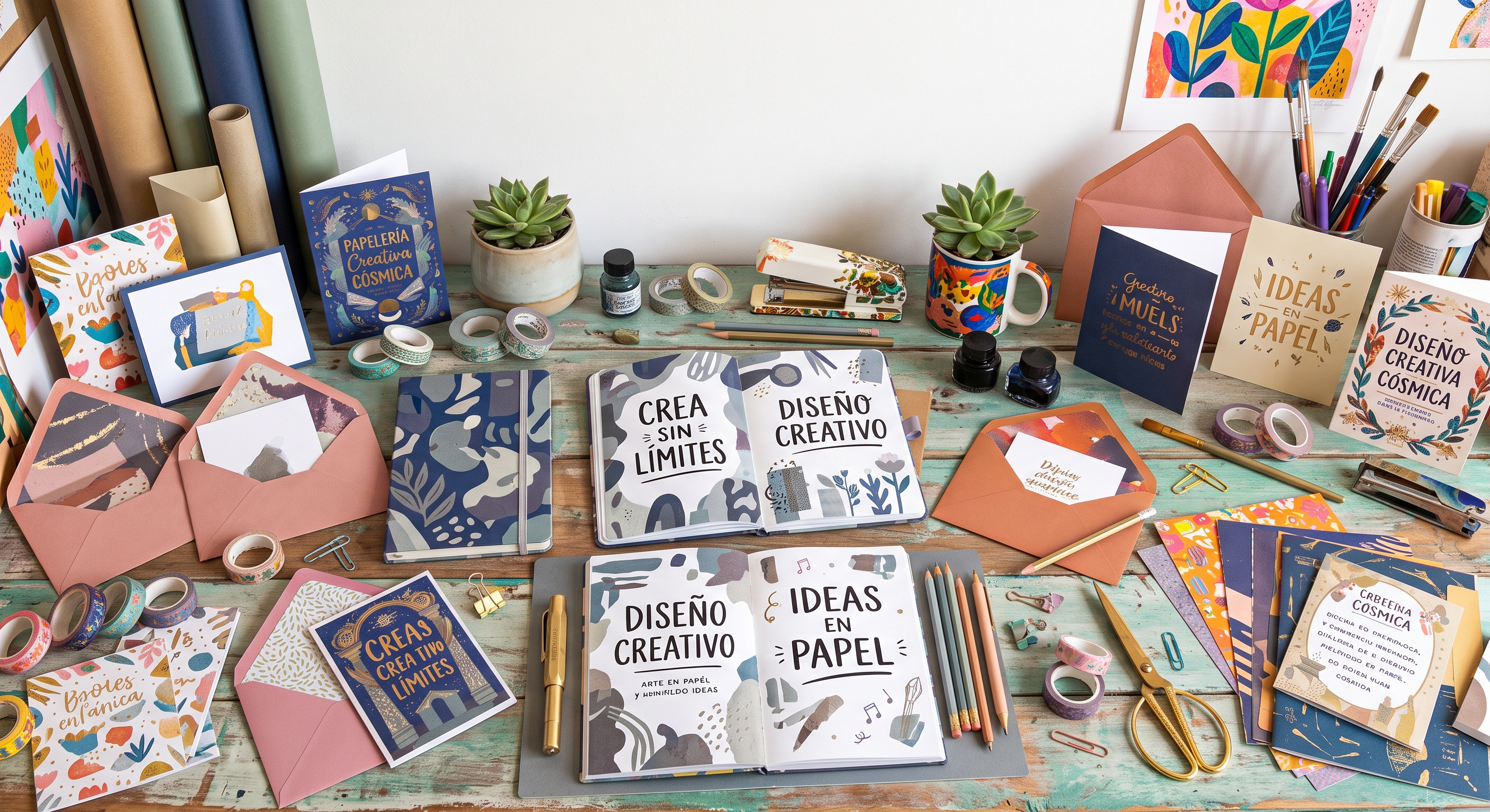 Papelería creativa personalizada en Manizales — invitaciones y detalles